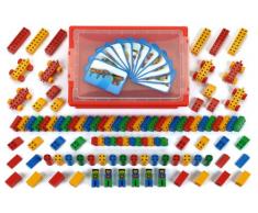 Theo Klein 0136 - Manetico Aufbewahrungs-Box, 104 Teile, Spielzeug