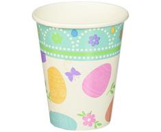 amscan 581591 Lovely Ostern Pappbecher 266 ml
