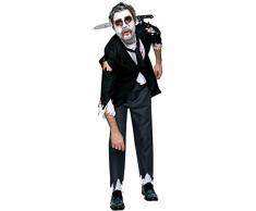 Rubie s 810503 Rubie s Offizielles Bloody Butler Zombie Halloween Kostüm für Erwachsene Standard-Größe
