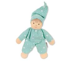 Sterntaler Spielpuppe, Integrierte Rassel, Alter: Für Babys ab der Geburt, 17 cm, Mintgrün