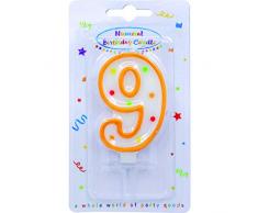 Procos 91680 Zahlenkerze 9