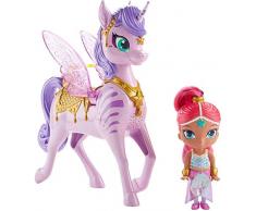 Shimmer & Shine Puppe mit Zahracorn-Figur, 35 Lieder, Geräusche und Sprüche
