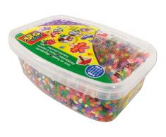 SES Creative 00778 Bügelperlen 7000 Stück Sicherungsperle, Mehrfarbig