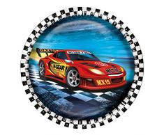 Susy Card 11449659 Pappteller Motiv Super Racer Spielwaren, 23 cm