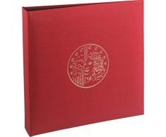 Exacompta 96105E - Münzalbum, 24.5 x 25 cm, bordeaux