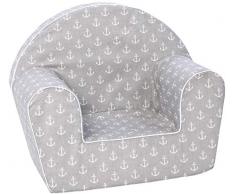 KNORRTOYS.COM 68343 Knorrtoys 68343-Kindersessel-Maritim Grey Kindersessel