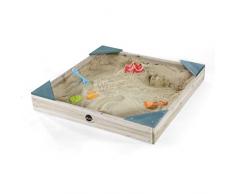Plum 25083AB Sandkasten für Kinder, Holz, Teal