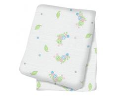 Mary Meyer lj425 cutesie Caterpillar Baumwolle Musselin Einschlagdecke