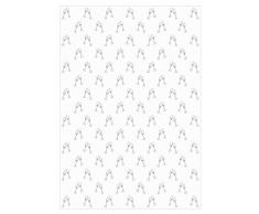Ursus 60950012 Silhouetten Karton Sektgläser, 10 Blatt aus Fotokarton 300 g/qm ca. 23 x 33 cm, für Dekorationen, Geschenkverpackungen und Kartengestaltung, weiß