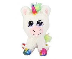Bauer Spielwaren Rescue Runts Einhorn (18013): Dein neues Haustier zum Adoptieren, Pflegen und Liebhaben Plüschtier, weiß, ca. 23 cm