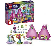 LEGO 41251 Poppys Wohnblüte Trolls World Tour, tragbares Spielzeug für Vorschulkinder