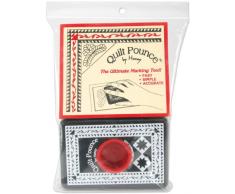 Hancy 4 Oz Quilt Pounce Pad mit Kreide Pulver, weiß