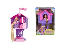 Simba 105731268 - Evi Love Puppe im Rapunzelturm