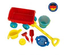 Theo Klein 2002 Aqua Action Bollerwagen mit Eimer Set, Spielzeug