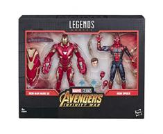 Hasbro Marvel Legends Avengers: Infinity War Series, 15 cm große Iron Man Mark 50 und Iron Spider Action-Figuren 2er-Pack