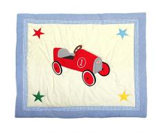 KIDSLEY 005 - Spielteppich Autowerkstatt aus Stoff