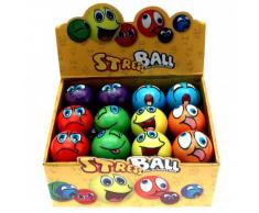 Krüger & Gregoriades 642020 - Knautschball Stressball Smiley, 6 cm