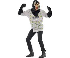 Affenkost�m Mutant Mutantenaffe Halloween Gorilla Kost�m Gr. M