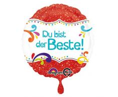 amscan 3409201 Folienballon Du bist der Beste