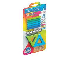 Geomag Rainbow Cold Colors Magnet- und Lernspiele mit 15 Stück