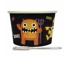 amscan International 996671 Boo Crew Desert Topf und Löffel