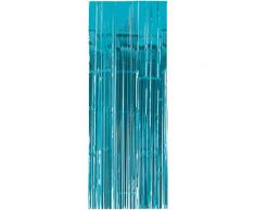 Amscan International 24200–54 91 cm x 2,43 m Karibik Blau Tür Vorhang