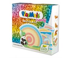 PlayMais 160499 - Trendy Mosaic Rainbow Bastelset