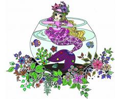 GMMH Malen nach Zahlen Kissenbezug Komplettset Lein selbstgestalteter Kissenbezug (9)