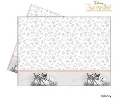 Procos- Tischdecke Kunststoff 120 x 180 cm Bambi Cutie, Mehrfarbig, 5PR89042