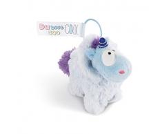 Nici 42441 Theodor and Friends Einhorn Snow Coldson Anhänger, blau/Violette, 11 cm