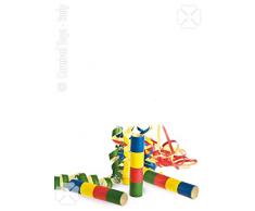 Carnival Toys Luftschlangen Lusso 8 mm Druck 1 Seite 1 Stück