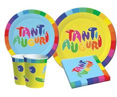 SIAD – Kit Party Tisch, mehrfarbig, S (8 Personen), y4634