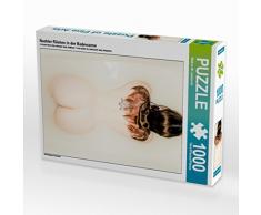 Nackter Rücken in der Badewanne 1000 Teile Puzzle hoch (CALVENDO Menschen)