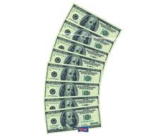 Folat Creative USA Party Servietten 100 Dollar (10 Stück)