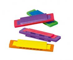 amscan INT390168 Mundharmonikas Deko Set, Mehrfarbig