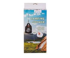 Out of the blue 71/3230 Schwarze Camping Dusche 10 Liter, ca. 37 x 48 cm, mit Aufhänger, im Geschenkkarton