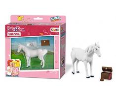 CRAZE BIBI & Tina Sabrina Figur zum Sammeln und Spielen Pferd Spielfigur inkl. Zubehör 19153, bunt