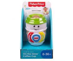 Fisher-Price GHJ04 Laugh & Learn On-The-Glow Kaffeetasse, interaktives Babyspielzeug, Mehrfarbig