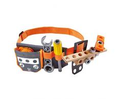 Hape E3035 Werkzeuggürtel Mint-Spielzeug, Experimentierset, Junior Inventor-Erfinden und Experimentieren