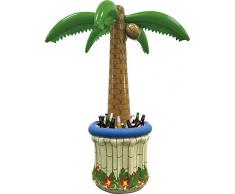 Folat 07492 - Aufblasbare Jumbo Palme mit Kühler, Circa 180 cm