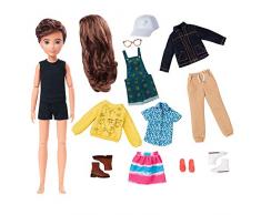 Creatable World GKV46 - Deluxe Charakter Set, individuell gestaltbare Puppe DC-965