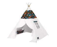 Elfique New Tipi INDIANERZELT KINDERZELT GARTENZELT SPIELZELT