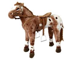 Beluga 70886 - Plüschpferd mit Sound, Sitzhöhe 48 cm