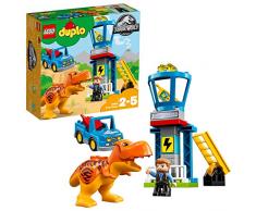 LEGO DUPLO Jurassic World T-Rex Aussichtsplattform (10880), Dinosaurierspielzeug