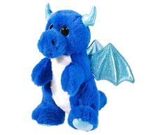 Heunec 378773 Plüschtier, Drache, blau