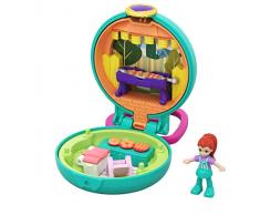 Polly Pocket GKJ43 - Mini Schatulle Lilas Gartenparty, Spielzeug ab 4 Jahren
