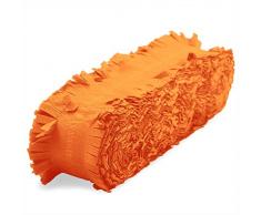 Folat Krepp Girlande orange, 24 Meter