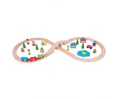 Bigjigs Rail Holzeisenbahn Set 8