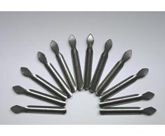 MAMMUT 144002 - Zubehör für Kratzbilder, 12er Pack Kratzmesser, ohne Halter, Ersatzteile, Scraper, Scratch, Messer Set zum Freikratzen von Bildern