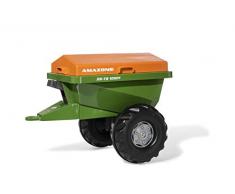 Rolly Toys 125104 e rollyStreumax Amazone Streuanhänger für Trettraktor (von 3-10 Jahren, ABN. Abdeckung, Streugutmulde)